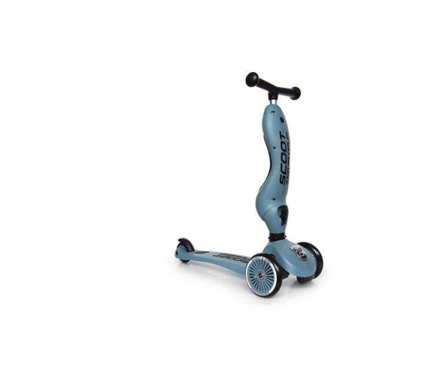 Scoot & Ride Highwaykick 1 Jeździk i hulajnoga 2w1 Steel - 573303 - zdjęcie 3